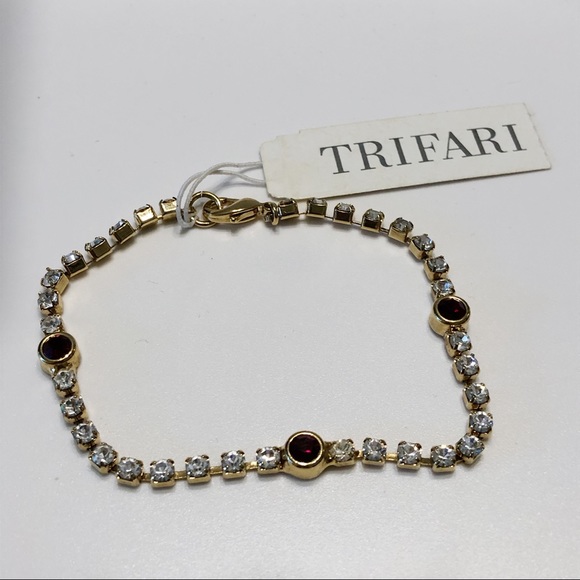NWT Trifari Tennis Bracelet - Picture 1 of 4